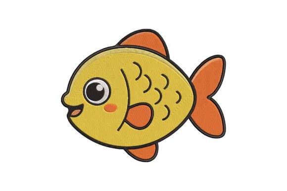 Cute Fish Embroidery Design Review for Boutiques