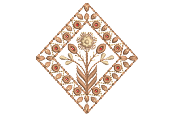 Geometric Diamond Embroidery: A Seller's Review