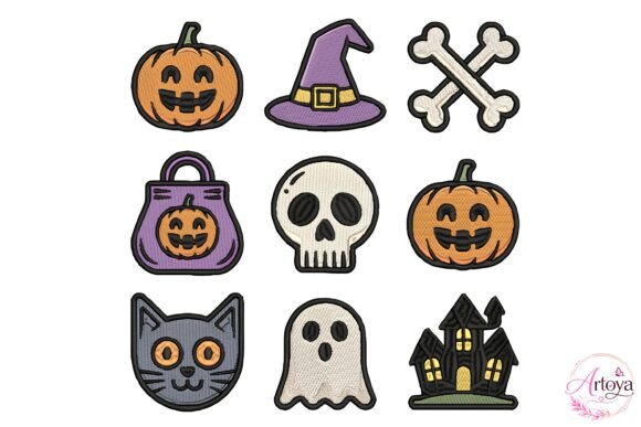 Review: Halloween Embroidery Bundle for Real Projects